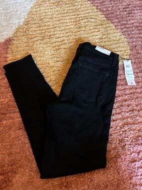 Joe's Jeans The Charlie Black High-Rise Skinny Ankle Jeans